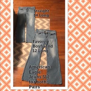 2 Pairs of Jeans